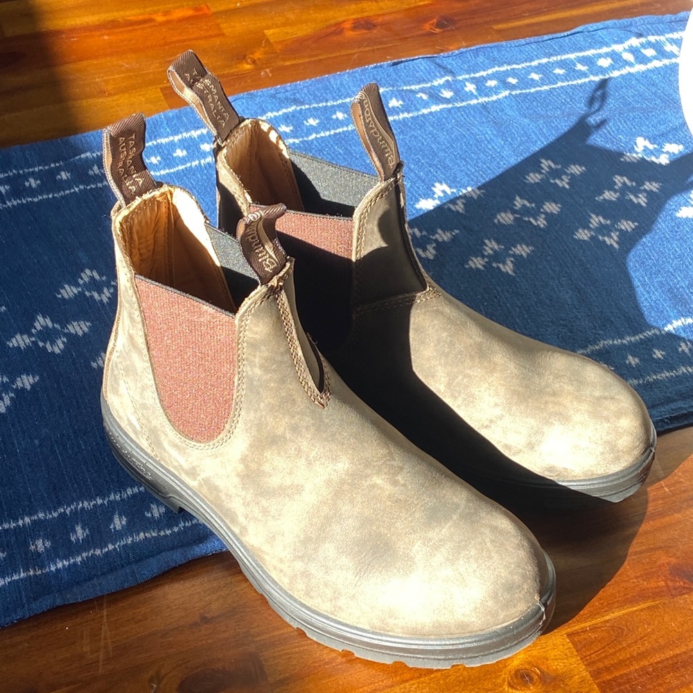 Blundstone 585 CHELSEA BOOT RUSTIC BROWN 8.5